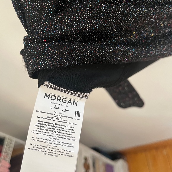 Morgan black silvery turtle neck - Picture 8 of 9